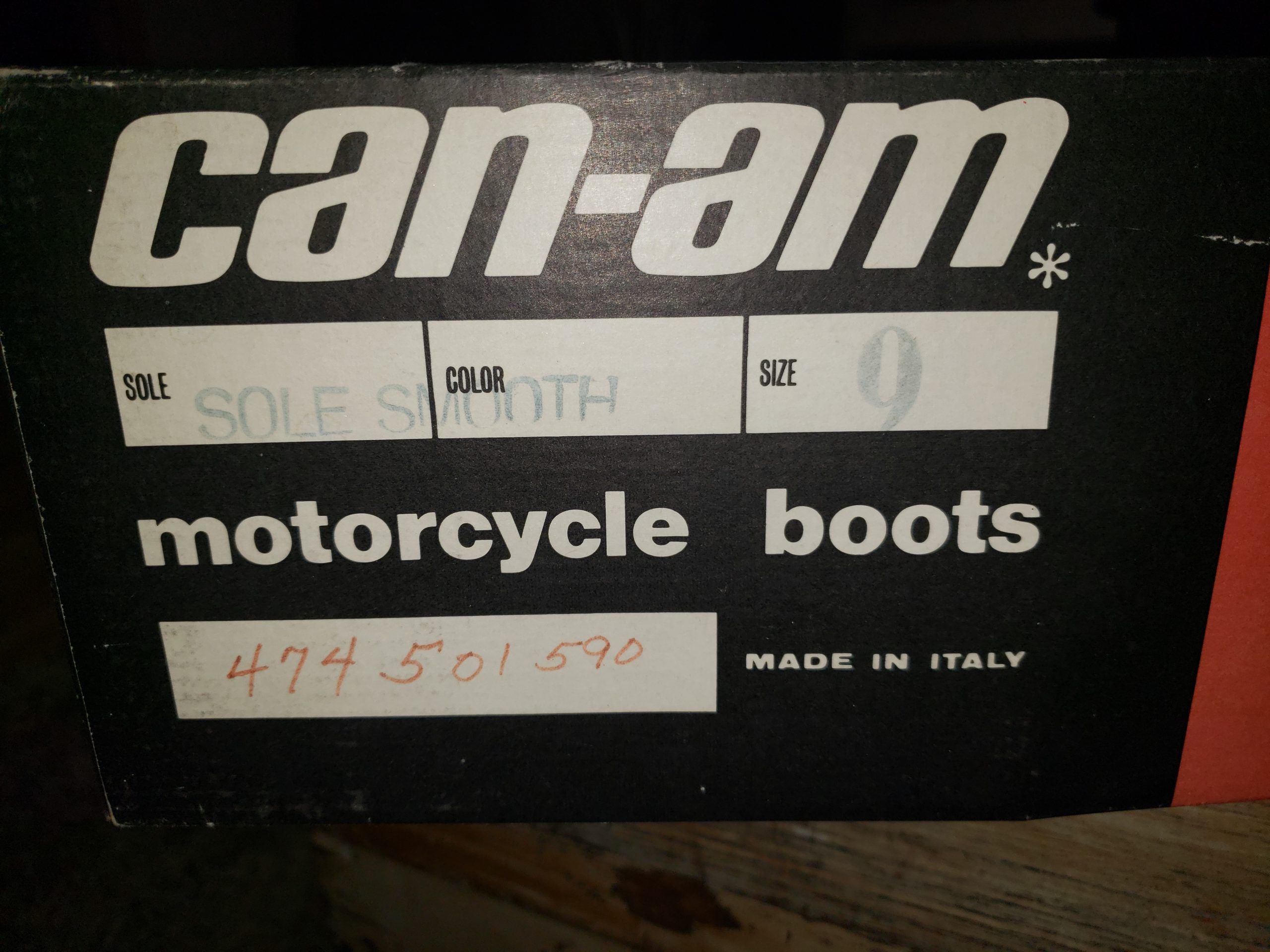 Help needed Can-Am Boots