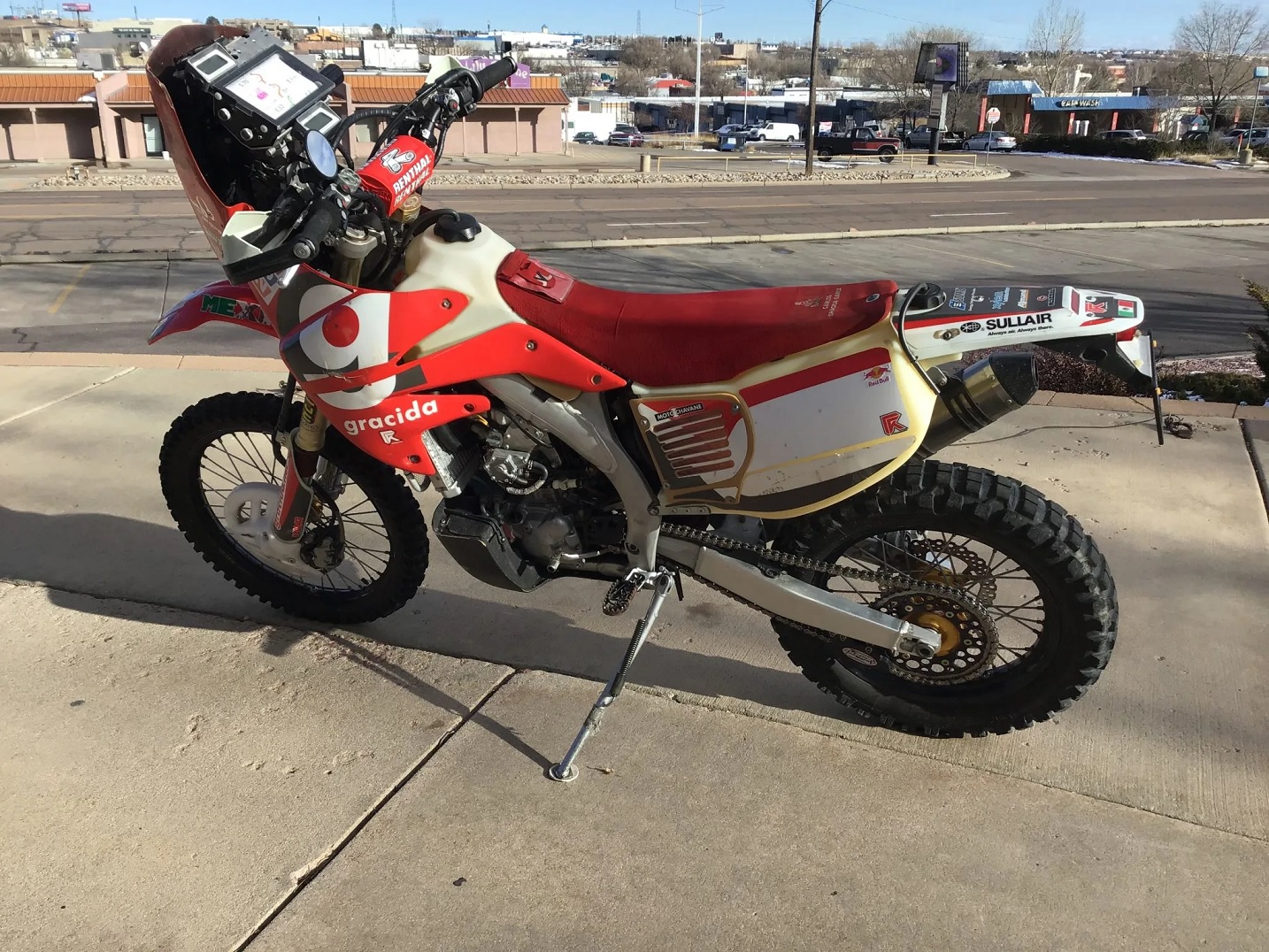 FOR SALE: 2012 Honda CRF450X Dakar Race Bike