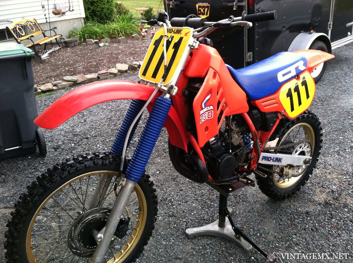 1986 Honda cr250 parts #7