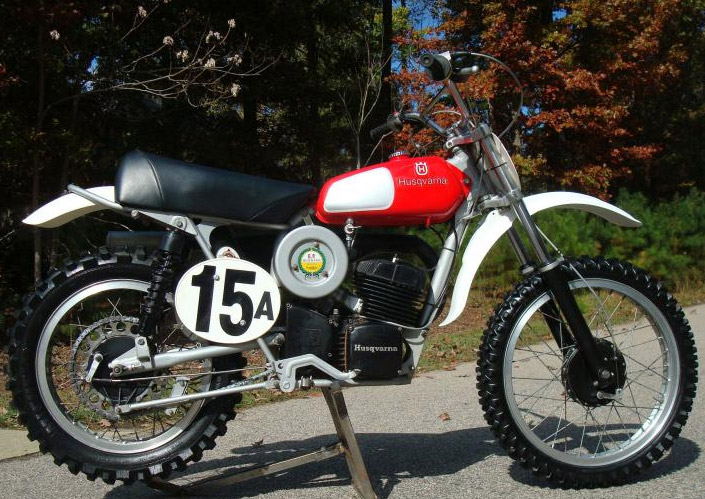 vintage husqvarna dirt bikes for sale