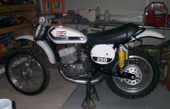 1972 Suzuki TM-250J Champion Left Side