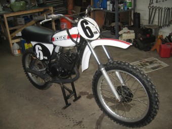 1974 Yamaha YZ125A Noguchi