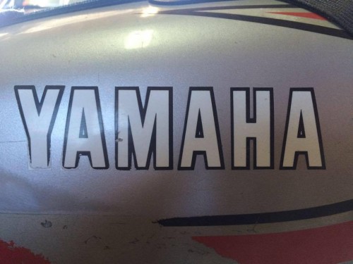 1974 Yamaha YZ250A Tank