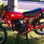 1976 Honda CR250M Elsinore