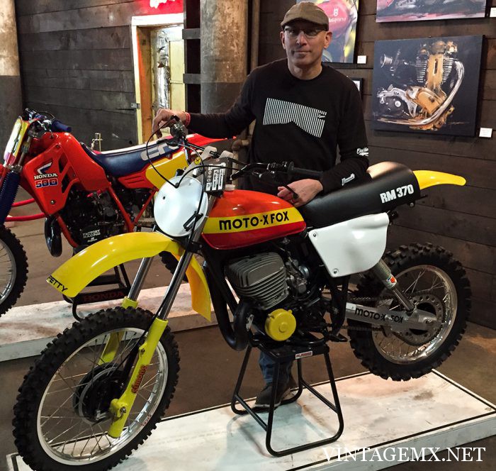 1976 Suzuki RM370 Moto-X Fox Replica