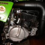 1979 Kawasaki KX400 Engine Right Side