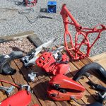 1981 Honda Elsinore CR450R Disassembled