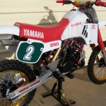 Finished 1983 Yamaha YZ250K Euro Model