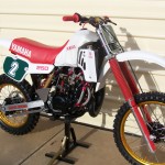 Finished 1983 Yamaha YZ250K Euro Model