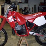 1988 Honda CR250R Left Side