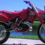 1988 Honda CR250R Side