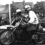 Ake Jonsson Dicing With Vlastimil Valek At East German 500 MX GP