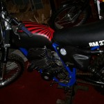 Custom 1976 Suzuki RM370A Cyclone