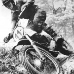 Keith Hickman on a BSA Victor